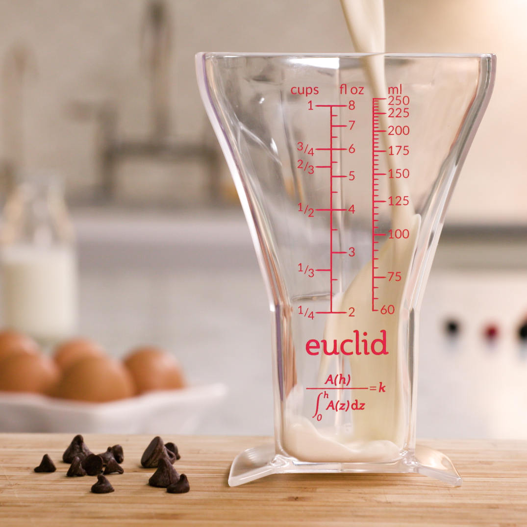 Euclid with milk pouring